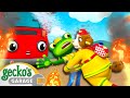 Sparks Fly! | Go Gecko&#39;s Garage! | Kids Cartoons