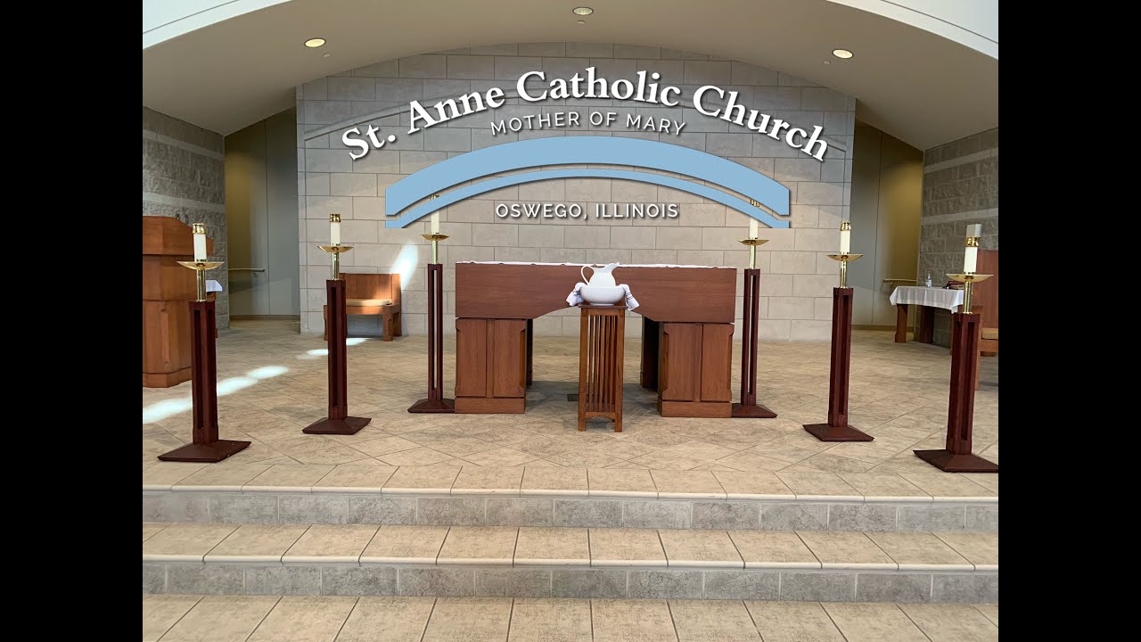 04/01/2021 Holy Thursday Mass for St. Anne Oswego YouTube