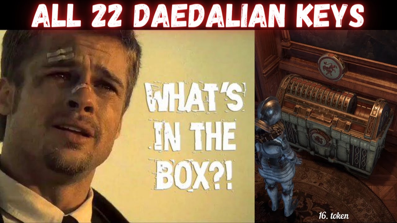 All 22 daedalian keys and house token locations, how to open house chest in hogwarts legacy