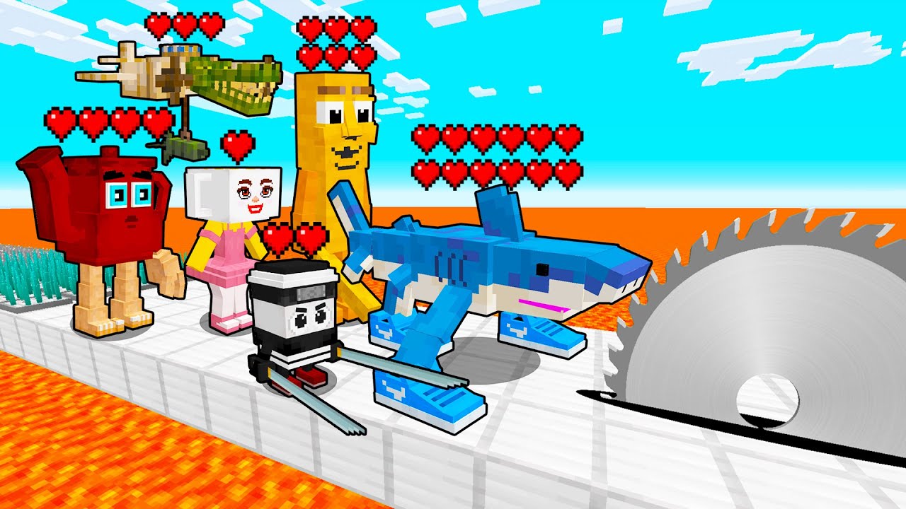 どのイタリアンブレインロットのMOBが最強か検証してみた！【まいくら・マインクラフト・トゥントゥントゥンサフール/トララレロ トラララ/ITALIAN BRAIN ROT】