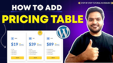 Add Pricing Comparison Tables in WordPress using Elementor: Without Any Paid Plugin