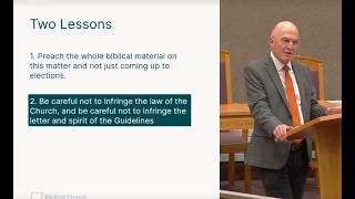 Very Rev. Dr Alastair Dunlop - The 1990 Conscience guidelines