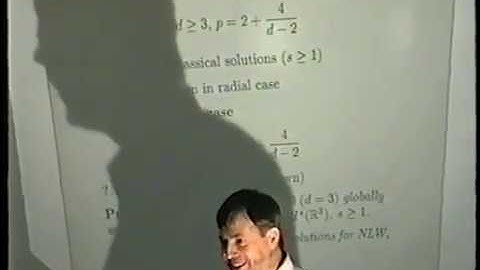 6.6 J. Bourgain : Some problems in Hamiltonian PDE