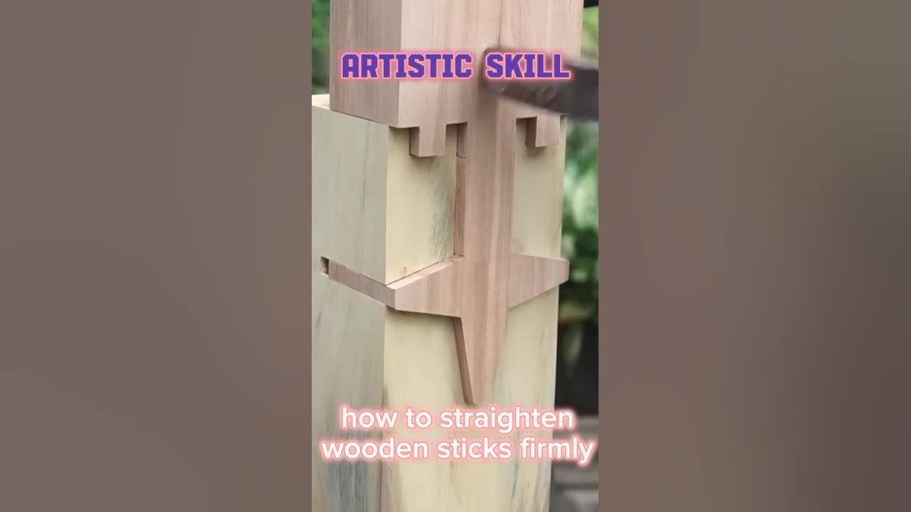 how-to-straight-wooden-stick-firmly-hcarpenter-youtube