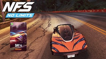 McLaren Speedtail DAY 4 NFS No Limits Rise of the Tiger Gameplay Walkthrough