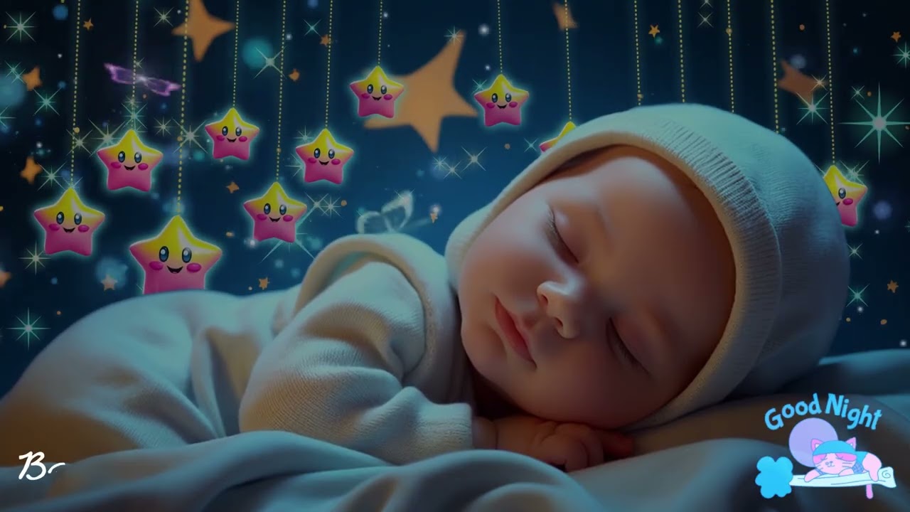 Sleep Instantly 💤 Baby Sleep Music 🌙 Overcome Insomnia in 3 Minutes | Mozart Brahms Lullabies