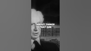 Bertrand Russell: What good is philosophy? #shorts