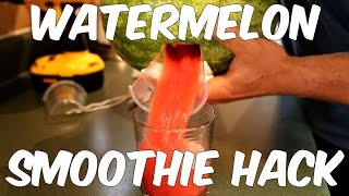 Amazing Watermelon Smoothie Hack!