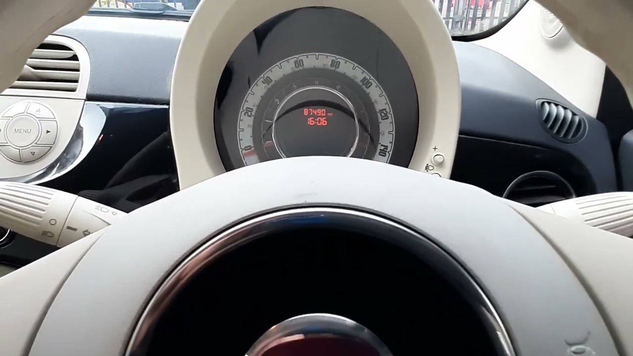 Fiat 500 11reg black