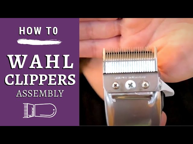 How to Reassemble Wahl Clippers 