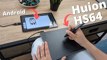 How to use Huion HS64 with Android Tablet