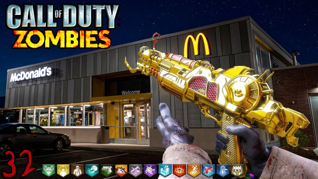Cod Macdonald SAVING THE DOLLAR MENU in McDonalds COD Zombies (Black Ops 3) - YouTube