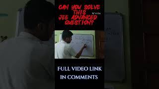 Can you solve this JEE Advanced Question? Integration