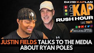 REKAP 🚗 Rush Hour - Justin Fields talks to the media about Ryan Poles