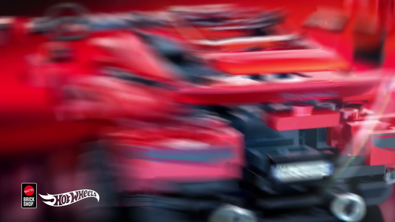 Hot Wheels Brick Shop Speed Maserati