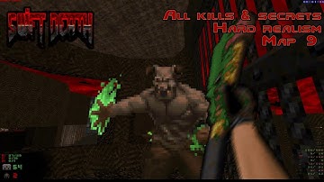 Brutal Doom Swift Death map09 hard realism all kills & secrets +outtakes