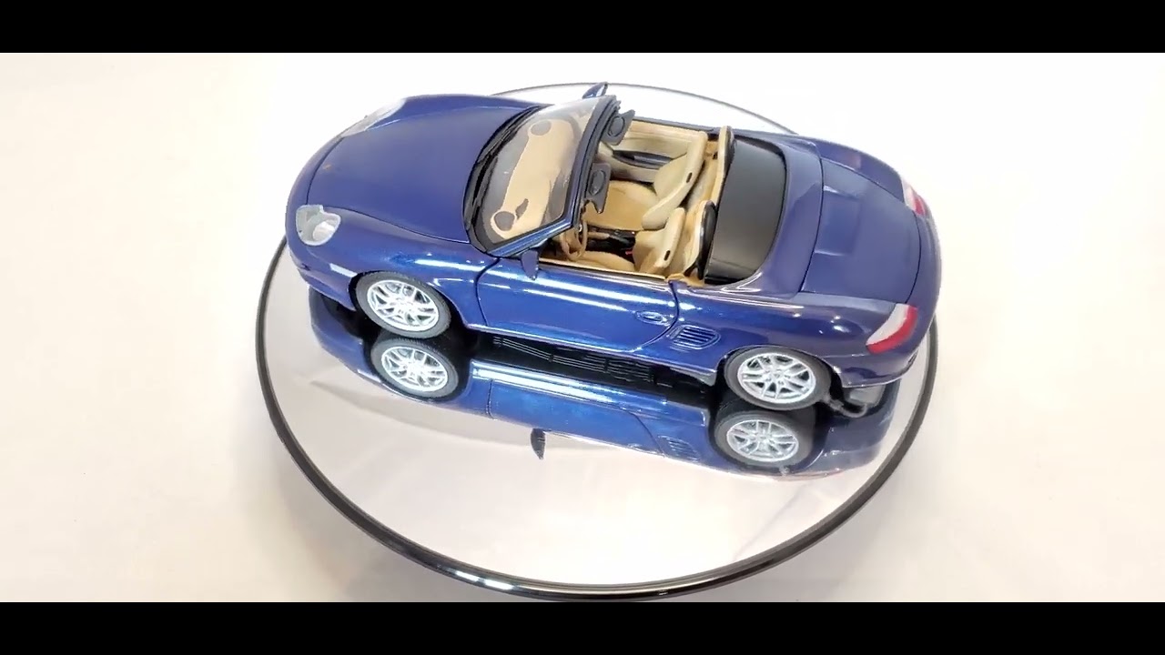 オートアート 1/18 ポルシェボクスターS オートアート ポルシェ ボクスターS 1/18 ミニカー青 BOXSTER 1⁄18