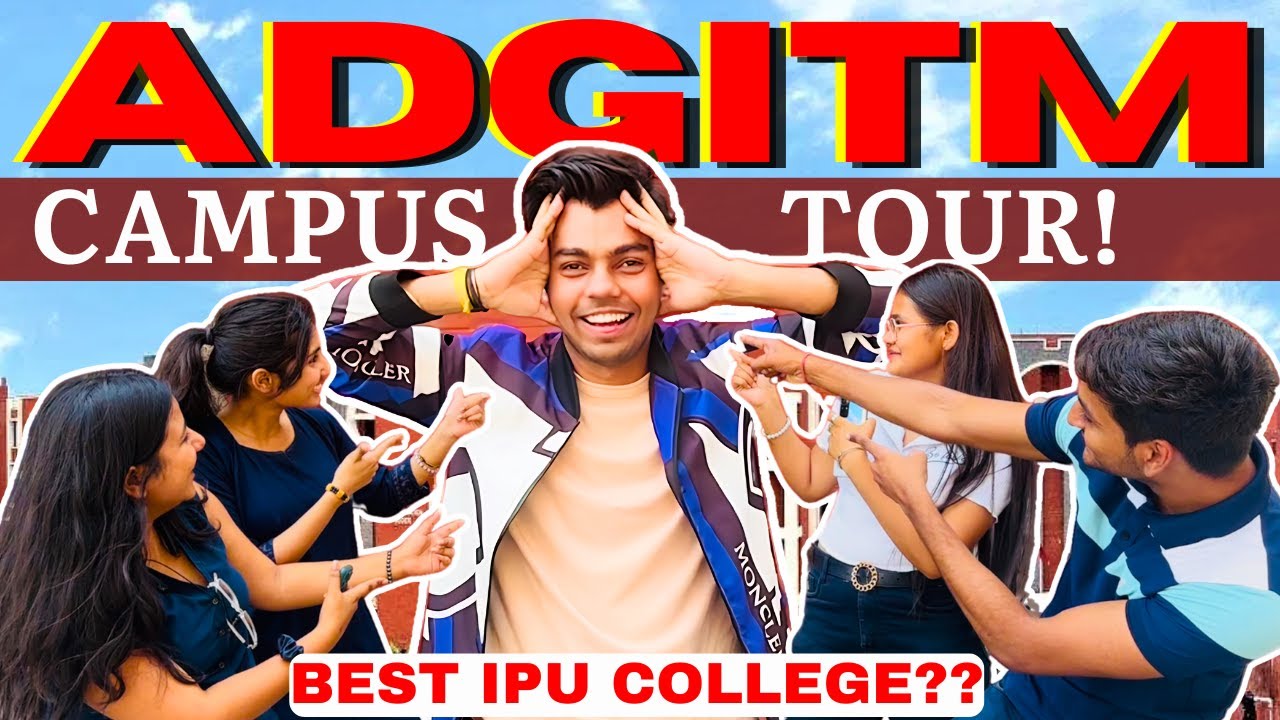ADGITM Campus Tour | Honest Students Review | CS at Low Rank😱 | Dr ...