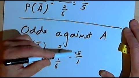 Odds vs Probability 128-1.7