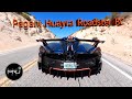 Pagani Huayra Roadster BC 800hp twin turbo v12 driving on Angeles Crest Highway