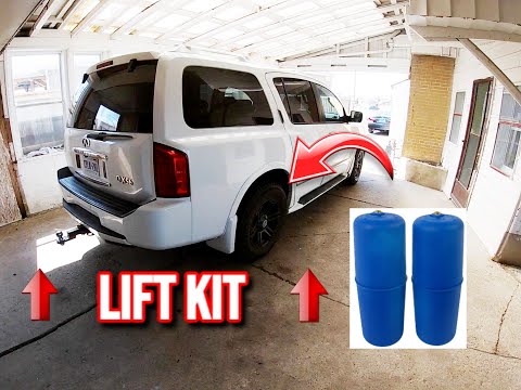 COIL RITE LIFT KIT INSTALLATION ON THE INFINITI QX 56 * EP 7 *