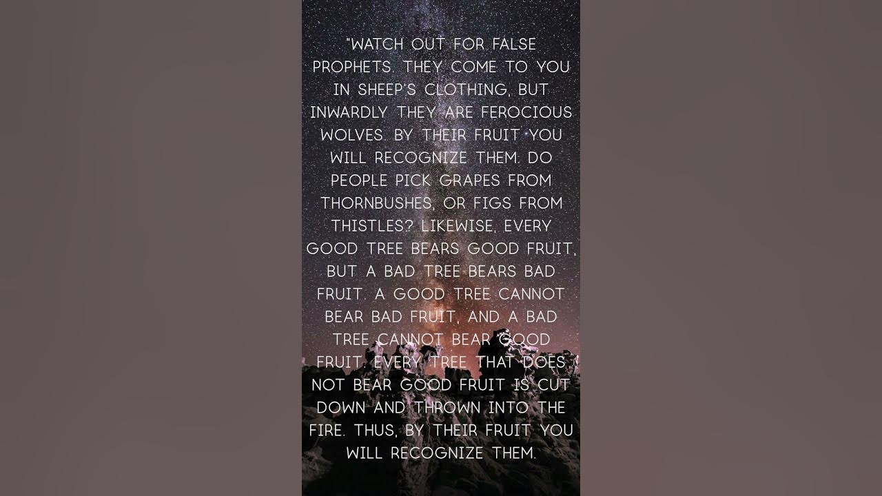 the-sermon-on-the-mount-true-and-false-prophets-matthew-7-vs-15-20
