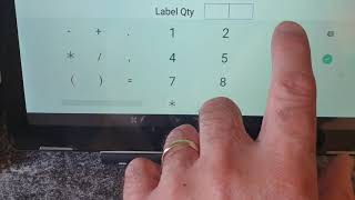 Android Sandwich Labelling System with Allergens screenshot 4