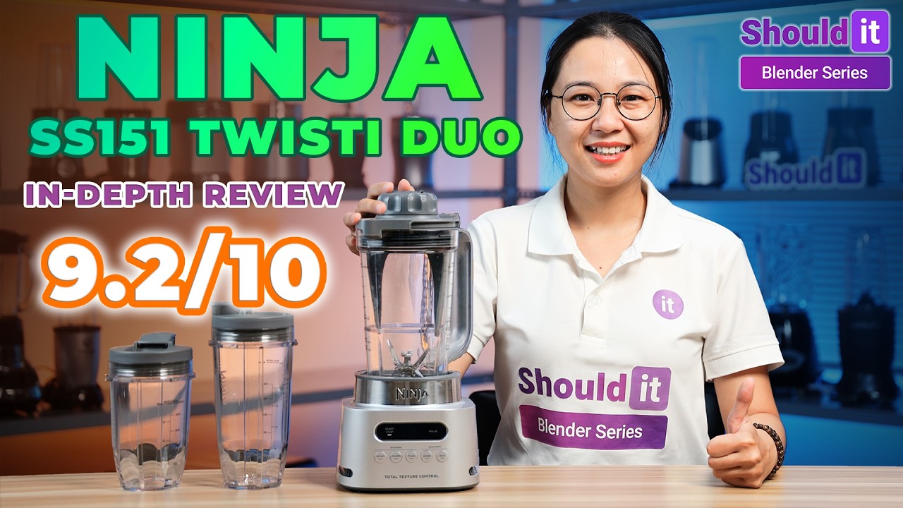 Ninja TWISTi Blender Review - ShouldIt's Full Test Results - YouTube