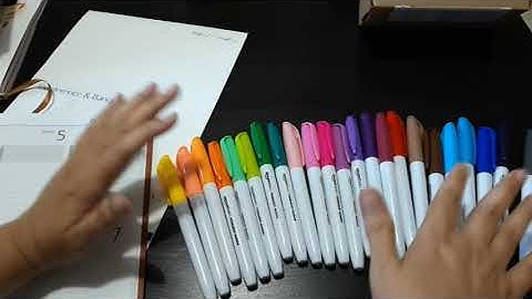 24 MARKERS - CHEAPER ALTERNATIVES TO SHARPIES ??? - INDIAN COLOURIST