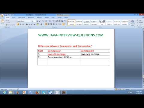 Difference between comparator and comparable in java?
