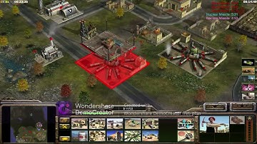 C&C GENERALS GLA STEALTH VS 5 RANDOM HARD ARMY(RANK MAP)