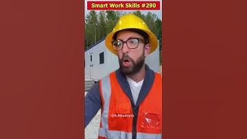 Smart Work Skills - Ep290 #adamrose #construction #engineering #workers