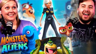 DREAMWORK'S MONSTER VS ALIENS (2009) | Movie REACTION! | First Time Watch