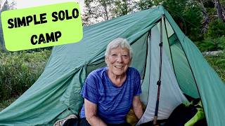 Simple Solo Overnight Camp-