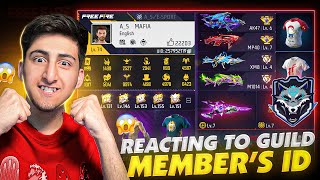 Reacting To My Guild Members IDs🤣😍Noob To Pro 10-0?[A_s Gaming] - Free Fire Max screenshot 5