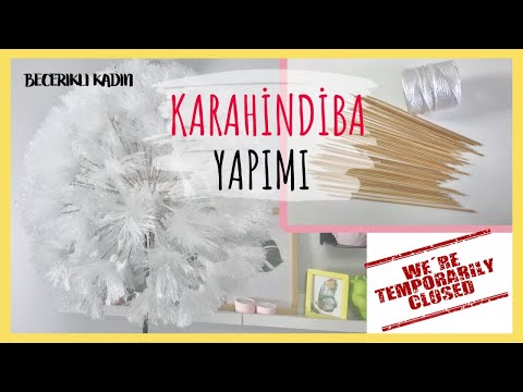 ŞAŞKINLIKTAN DİLİNİZİ YUTACAKSINIZ 민들레 장식 #5 Kendin Yap/Dandelion Flower