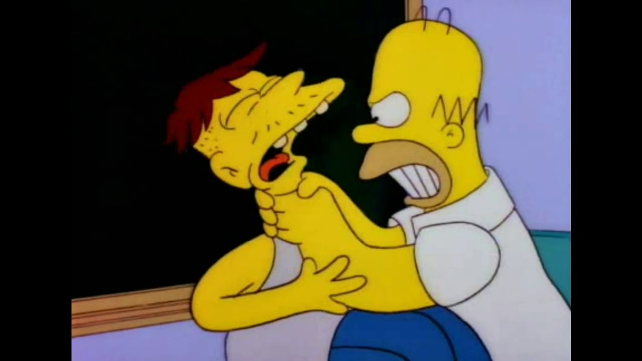 No mas berrinches y bochinches, los simpsons castellano Temporada 7x03 Hogar dulce hogar