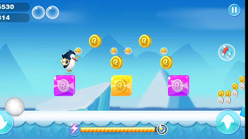 Super Penguin Run Level 10
