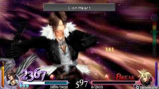 Dissidia Final Fantasy Squall Vs. Cloud Replay