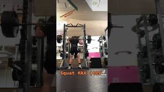 Squat PR (405 lbs)🔥 #viral #gym #max