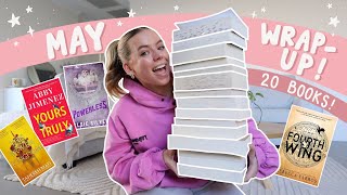 I read 20 books in May &amp; here are my thoughts (new favourites!!)