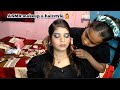 💆Whispered Glam by Riya: Full Face Makeup + Artistic Hair Magic 💫♡(Ultimate Tingles ASMR)😴