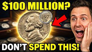 1971 Jefferson Nickel Worth $100 Million? 💰 Rare 5 Cent Coin Value You Must Check!