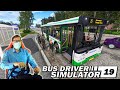 НОВЫЙ ГОРОДСКОЙ АВТОБУС ЛИАЗ 5292! РАБОТАЮ В МАСКЕ! Bus Driver Simulator 19