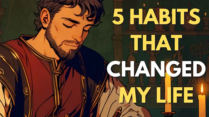 5 HABITS that CHANGED my LIFE in 1 WEEK | (THESE LESSONS WILL CHANGE YOUR LIFE) | STOIC PHILOSOPHY