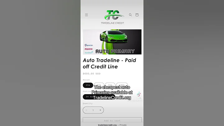 Where to find The CHEAPEST Auto Primary Tradelines? #tradelines #credit #creditboost #autoloan