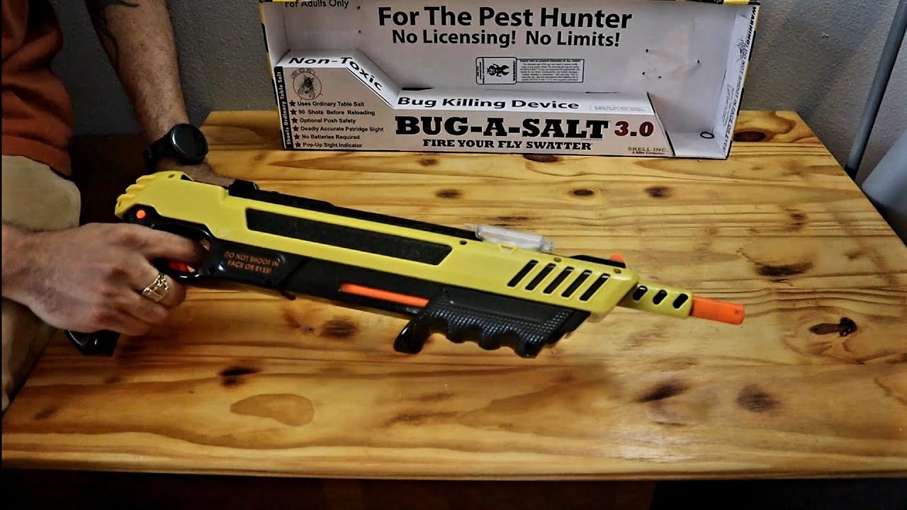 Bug-A-Salt insect-killing gun: Worth a shot against spotted lanternfly? 