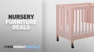 Top Cyber Monday Nursery Furniture Deals: Babyletto Origami Mini Crib, Petal Pink https://clipadvise.com/deal/view?id=Amazon-