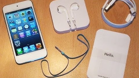 iPod Touch Unboxing / Setup / First Look / 5th Generation