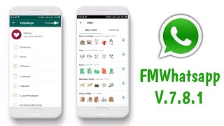 UPDATE!! Whatsapp MOD V7.81 Support Sticker + Tutorial Download screenshot 1